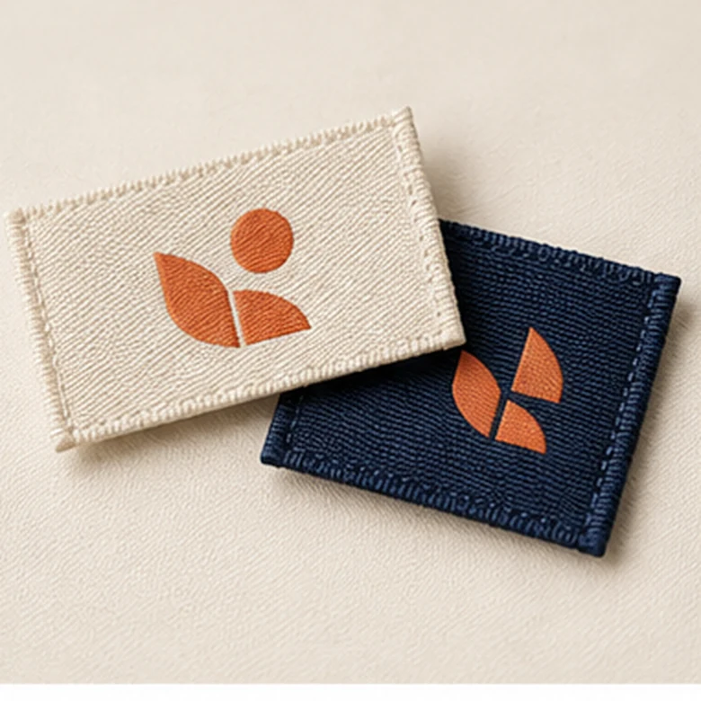 Illustrative woven & satin labels sample